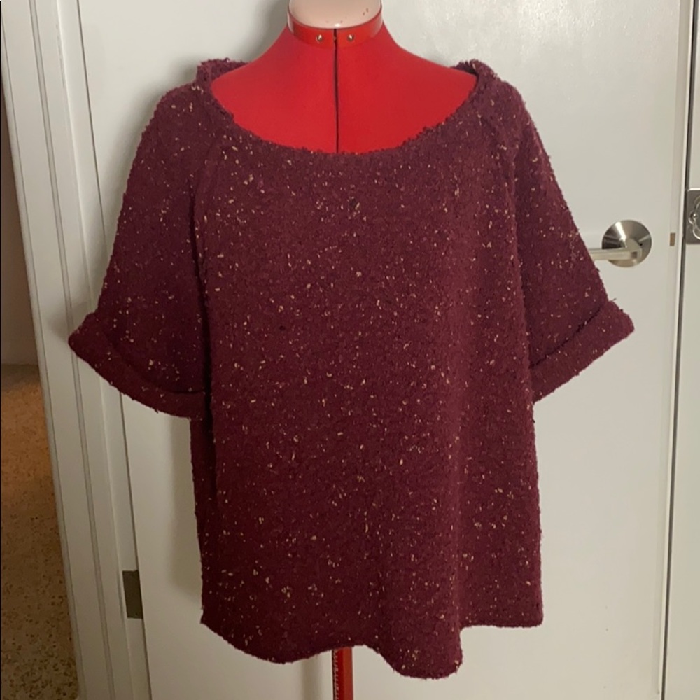 Free People oversized knit sweater